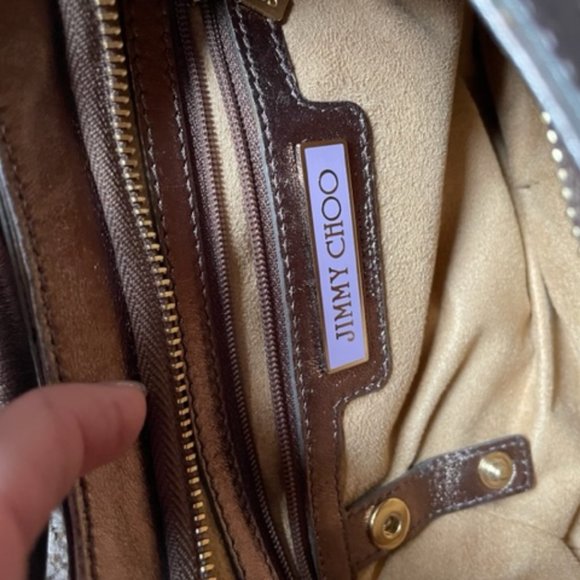 Beautiful Jimmy Choo Metallic Bag - Picture 6 of 8